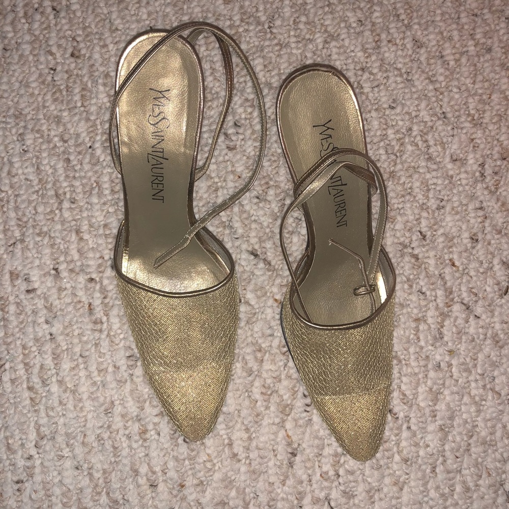 Yves Saint Laurent Strappy heels